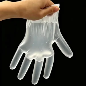 Disposable TPE Gloves Food Grade for Kitchen Cleaning Food Prep Cooking