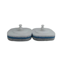 Disposable Toilet Brush Heads Material Sponge Snap On Deep Scrub Action Tool Free Replacement Stocked