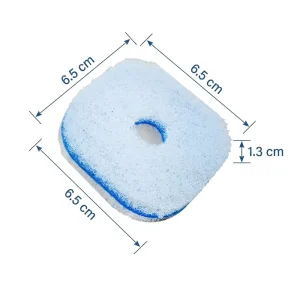 Disposable Toilet Brush Refills Nylon Polyurethane Handheld Accessory for Corners Replaceable Household Cleaning Tool