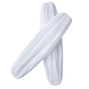 Disposable Waterproof Dustproof Elastic Cuffs Isolation Protective Lightweight CPE PE LDPE Sleeve Covers for Cleanroom