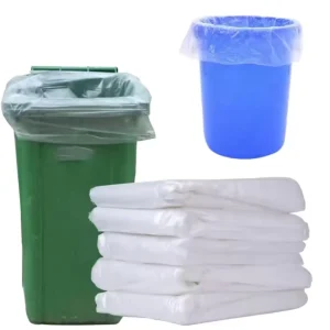 Disposable Waterproof Household Star Seal White HDPE Garbage Bags with Leak proof Function