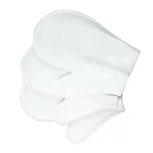 Disposable White Pet Gloves Medium Thick Non Woven Wash Glove for Household Cleaning