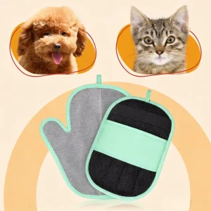 Dog Hair Removal Tool Brush Removes Pet Hair Cleaner Brush Washable Pet Hair Remover Gloves for Dogs Cats