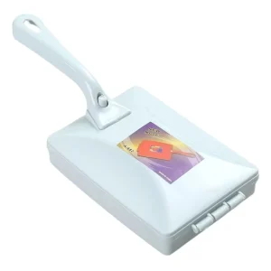 Double Brush Head Cleaning Brush Collector Carpet Crumbs Manual Crumb Cleaner Handheld Double Roller Sweepers With Trash