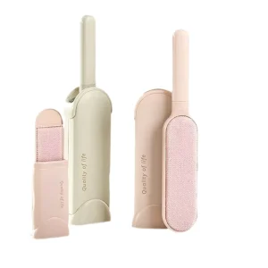 Double Side Carpet Furniture Coat Pet Dog cat Hair Removal Brush Dust Cleaner Manual Fabric Shaver Lint Remover Brush