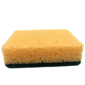 Double Side Kitchen Cleaning Brush Sponge Block Household Dishwashing Sponge rectangle shape
