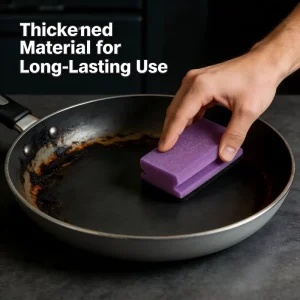 Double sided Design in Dark Color Esponjas Para Lavar Platos Dish Sponge for Home Cleaning H Shaped Cleaning Soft Pad