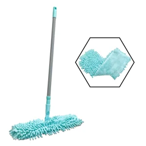 Double sided Microfiber Flat Floor Cleaning Mop