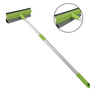Double sided Squeegee Window Cleaning Scrubber Kit Long Windows Cleaner Outside Glass Window Squegee All season
