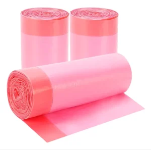 Drawstring Moisture Proof PE Trash Bag 33 Gallon Black Extra Strong Film No Leak Large Custom Sizes Available
