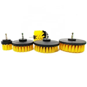 Drill Cleaning Brush Power Scrubber Brush for Bathroom 3 Piece Brush Drill Power Scrubber Cleaning Set for Household Cleaning