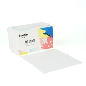 Dry Wipe Cleaning Cotton Tissue Soft Disposable Towel Tissue