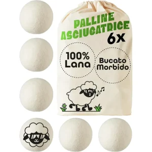 Dryer Balls Wool 7cm 100% New Zealand Wool Cotton Laundry Dryers Balls