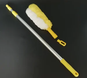 Dual Heads pp Microfiber Mixed Cleaning duster With Telescopic Aluminum Pole