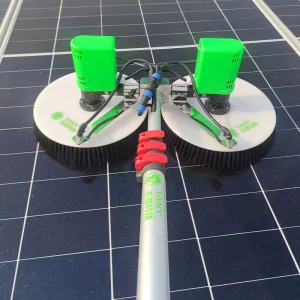 Dual-Rotary Photovoltaic Panel Cleaning Machine with 370 RPM Motor PV Cleaning Equipment