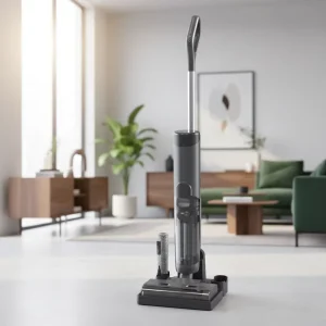 Dual-Sided Edge Cleaning Self Cleaning Voice Assistant Brushless Motor Lightweight Floor Cleaner with HEPA Filter