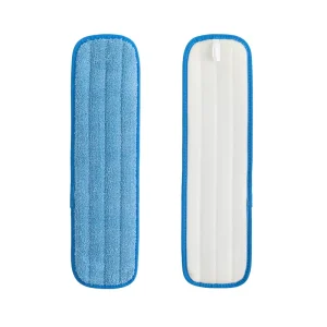 Dual Use Microfiber Flat Mop Head Wet Dry Magic Lazy Mop Pads Aluminum Plastic Handle Super Water Absorption Durable 70 80%