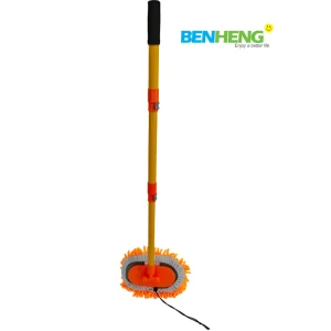 Dual Use Telescopic Car Cleaning Brush Chenille Wet and Dry Wash Mop Car Dual Use Cleaning Brush