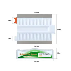 Durable ABS Plastic All in One Protective Squeegee Card Mobile Film Scraper Phone Screen Application Tool