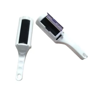 Durable ABS Plastic Deshedding Brush Reusable Lint Roller for Cats and Dogs Manual Hair Remover