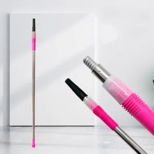 Durable Adjustable Stainless Steel Telescopic Rods Wall Painting Window Cleaning Roller Brush Extension Pole