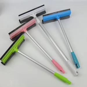 Durable Aluminum Handle Sponge Window Squeegee 38x20cm for Shower Car Windshield Mirror Glass Cleaning Mega WS 01