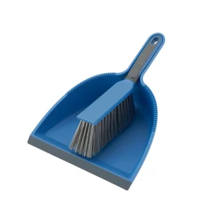 Durable Broom And Dustpan Cleaning Set With Clip Lock Design For Secure Storage And Easy Handling