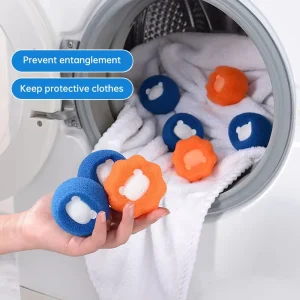 Durable Eco Friendly Dryer Balls Effective Pet Hair Remover Catcher for Laundry Washing Machine Other Apparel Care Products