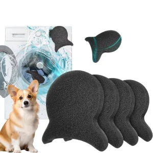 Durable Hair Remover for Laundry Washing Machine Lint Remover Sponge for Hair Suitable for Both Wet and Dry Use