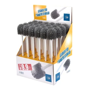 Durable Hard Bristle Head Toilet Cleaning Tool Brush