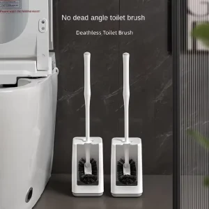 Durable Household Non Dead Angle Non Punch Decontamination Long Handle Hard Hair Toilet Cleaning Brush Zhejiang
