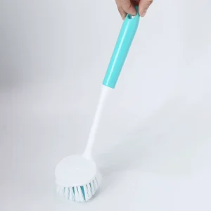 Durable Kitchen Tools Home Kitchen Accessories Household Pan Brush with Handle for Cleaning