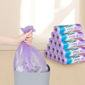 Durable Leak Proof Eco Friendly HDPE Disposable Garbage Bags Custom Color Logo OEM ODM Available Kitchen Commercial Use BLSPE