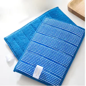 Durable Multi Purpose Microfiber Scrub Sponges Kitchen Scouring Sponges & Pads