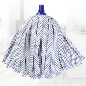 Durable Needle Punch Nonwoven Mop Head Easy to Use Rectangle Floor Cleaning Tool Aluminum Pole Home Dryer Refill Packaging