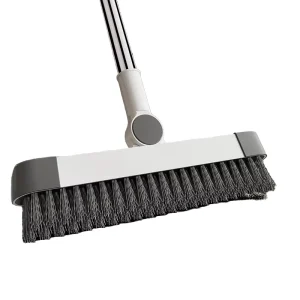 Durable Plastic Long Handle Bathroom Floor Scrub Brush Rotatable Crevice Cleaning Shower Tile Grout Scrubber Hard