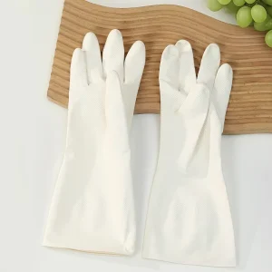 Durable Reusable Nitrile Gloves Multi Purpose Waterproof and Heat Resistance for Home Cleaning and Dishwashing