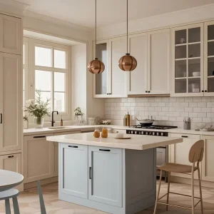 Durable Scratch Resistant Stainless Steel Whole House Kitchen Cabinet Set with Sink Furniture Storage From China Supplier