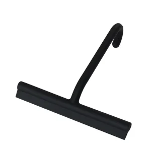 Durable Silicone Iron Car Glass Squeegee Bathroom Window Floor Door Cleaning Hanging Hook Home Garage Patio Use