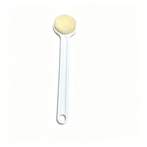 Durable Skin Friendly Body Cleaning Brush with Ergonomic Reach Handle