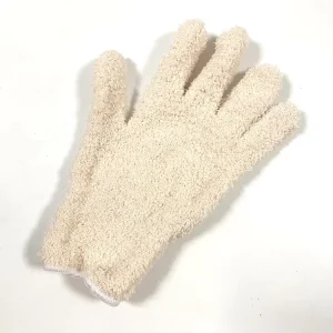 Durable Soft Washable Reusable Medium Thickness Microfiber Cleaning Mittens Gloves for Household Plant Dusting