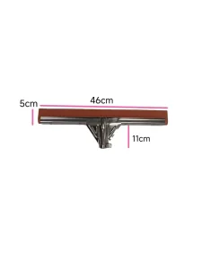 Duruable Floor Squeegee with Stainless Steel Frame Commercial and Industrial Grade Water Wiper