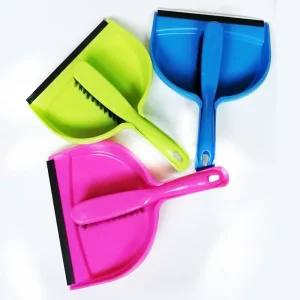 Dust Pan Broom Dustpan and Brush Set Handheld Dustpan for Kitchens Floors Tables Animal Cages