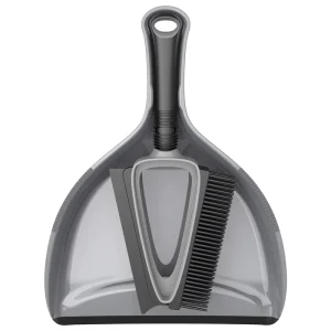 Dustpan Small Brush Hand Broom Bristles Brush & Squeegee with Dustpan Combo Dustpan and Brush Set Broom Dustpan Combo & Black