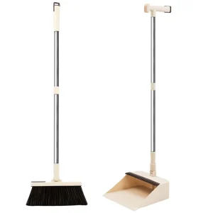 Dustpan and Broom Wholesalers Popular Household Cleaning Products Folding Wall Mounted Floor Cleaning Broom Dustpan Set