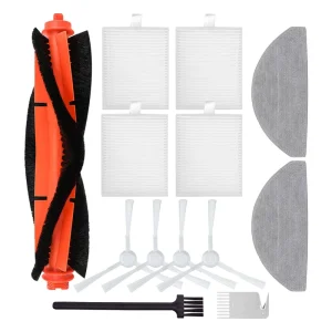 E10 E12 B112 Accessories Kit Set Main Brush HEPA Filter Side Brush Mop Pad Cleaning Tool for Xiaomi Robot Vacuum Cleaner
