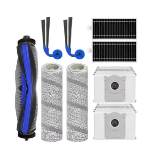 ECOVACS Deebot X11 Pro Omni Auto Water Exchange Version Robot Vacuum Spare Parts Main Side Brush Mop Pad Hepa Filter Dust Bag