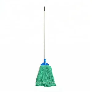 ESD Chinese Looped Ends Cotton Blended Floor Cleaning Stick String Mops
