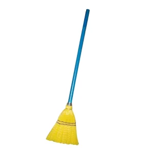 ESD Small Plastic Grass Broom With Wooden Handle
