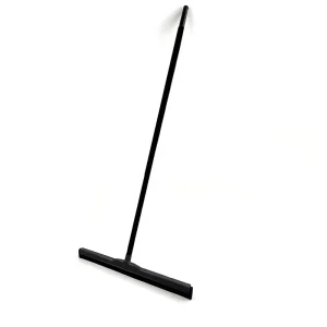 EVA Black Eco Friendly Floor Squeegee with Silicone Rubber Handle for Glass Window and Household Cleaning